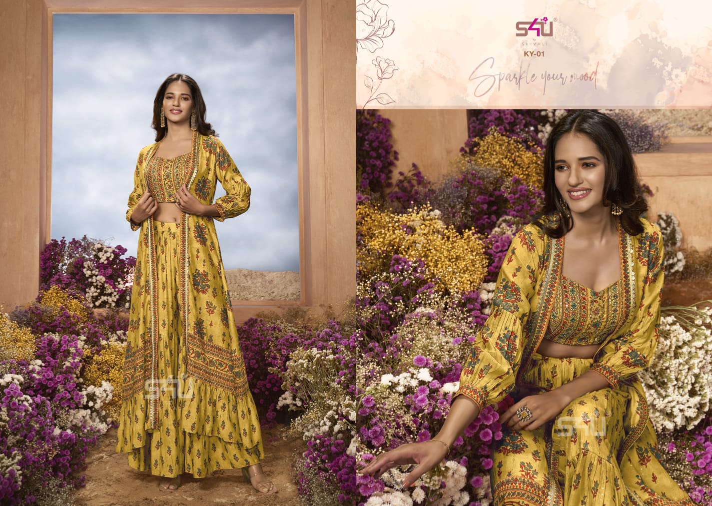 Kyaari By S4u Festive Designer Indo Western Catalog
